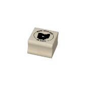 Gemaakt met liefde in Ohio Rubberstempel (Stempel)