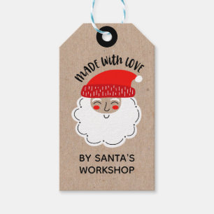Gemaakt met liefde Kerstmis Speciale Levering Cadeaulabel