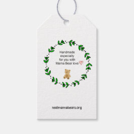 Gemaakt met liefde label cadeaulabel