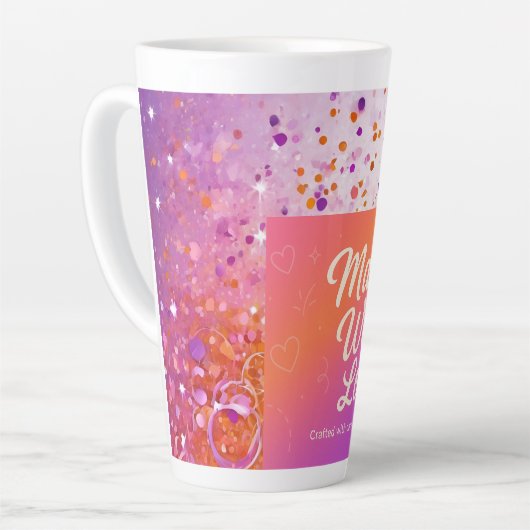 Gemaakt met liefde Mok (Linkerhoek)