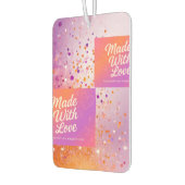 Gemaakt met liefde opknoping luchtverfrisser (Links)