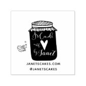 Gemaakt met liefde | Productstempel Zelfinktende Stempel (Design)