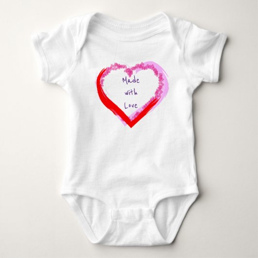 Gemaakt met liefde romper (Voorkant)