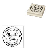 Gemaakt met Liefde Rubberstempel (Gestempeld)
