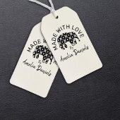 Gemaakt met liefde Schattigee olifant Rubberstempel