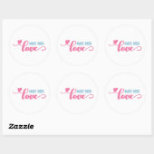 Gemaakt met liefde - Small Business Sticker (Vel)