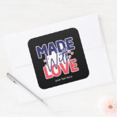 Gemaakt met liefde sticker (Envelop)