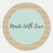 Gemaakt met Liefde stickers (Voorkant)