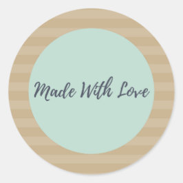 Gemaakt met Liefde stickers