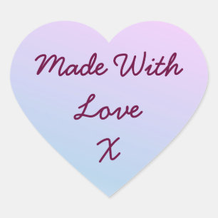 Gemaakt met Liefde stickers