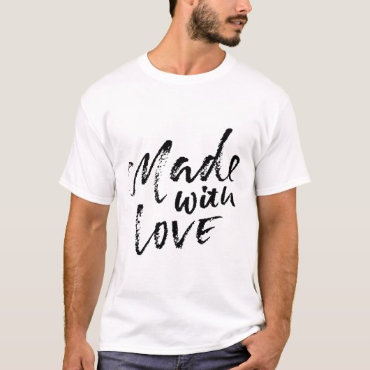 Gemaakt met liefde t-shirt (Voorkant)
