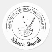 Gemaakt met liefde Uit de keuken van Circle Labels (Voorkant)