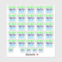 Gemaakt met liefde - Vinyl Sticker