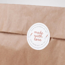 Gemaakt met liefde zelfgemaakte bakkerij bedrijf