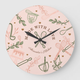 Gemaakt met liefdesbakken en kooktoestellen Kitche Grote Klok