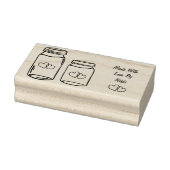 Gemaakt met liefdesstempel rubberstempel (Stempel)