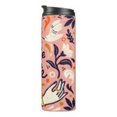 Gemaakt met liefdessymmetrische samenstelling -  e thermosbeker (Geroteerd rechts)