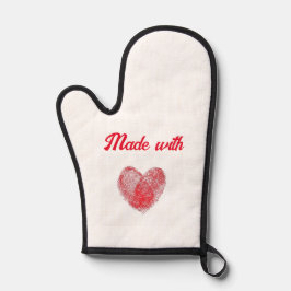 Gemaakt met love cookie ovenwant