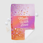 Gemaakt met Love Golf handdoek (Insitu)