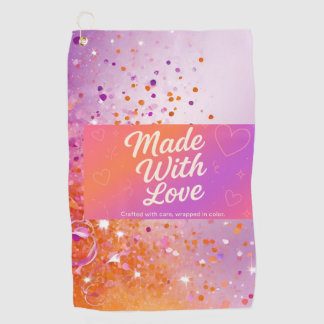 Gemaakt met Love Golf handdoek