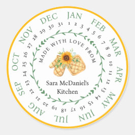 gemaakt met Love Kitchen Food Sticker