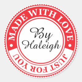 Gemaakt met Love Sticker - SRF