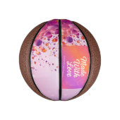 Gemaakt met Love Watch Basketbal (Verticaal)