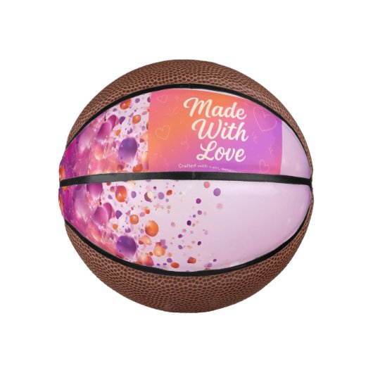 Gemaakt met Love Watch Basketbal (Voorkant)