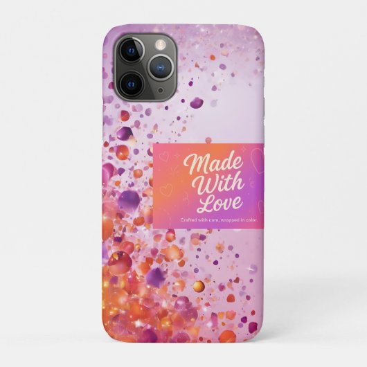 Gemaakt met Love Watch Case-Mate iPhone Case (Achterkant)