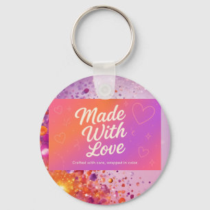 Gemaakt met Love Watch Sleutelhanger