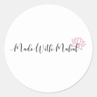 Gemaakt Met Mahal Stickers