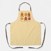 Gemaakt met Spice Gingerbread kerstkoekjes Schort (Voorkant)