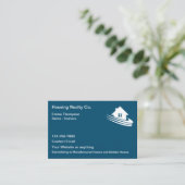 Gemaakt Mobiele Huizen Visitekaartjes (Staand voorkant)