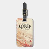 Gemaakt om Inspirerend Christelijke Quote te aanbi Bagagelabel (Voorkant verticaal)