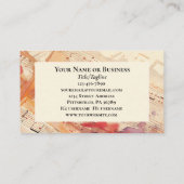 Gemaakt om Inspirerend Christelijke Quote te aanbi Visitekaartje (Achterkant)