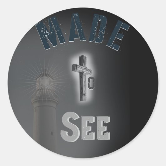 Gemaakt om Sticker te zien (Voorkant)