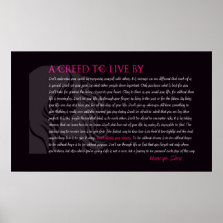 Gemaakt om te leven door poster