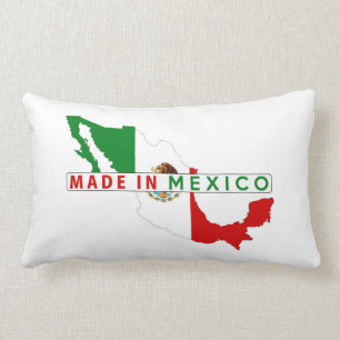 gemaakt op de kaart van het mexico - land kussen
