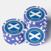 Gemaakt tot in de perfectie in Schotland Poker Chips (Opstapeling)