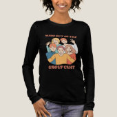 Gemaakt van de groep Chat Vrienden Tri-Blend Shirt (Voorkant)