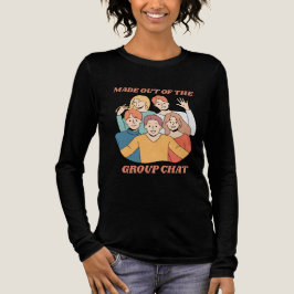 Gemaakt van de groep Chat Vrienden Tri-Blend Shirt