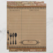 gemaakt van dubbelzijdige Kaart met schroefdraad (Voorkant / Achterkant)