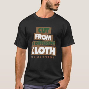 Gemaakt van een ander soort stof, anders gebouwd t-shirt