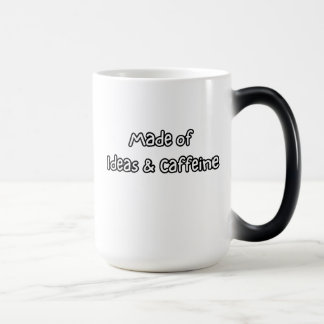 gemaakt van ideeën & cafeïne magische mok