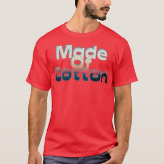 Gemaakt van katoen t-shirt