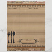 Gemaakt van krach Recipe Insert (Voorkant)