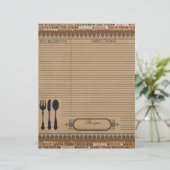 Gemaakt van krach Recipe Insert (Staand voorkant)