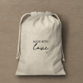 Gemaakt van liefde rubberstempel