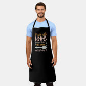 Gemaakt van liefde schort (Gedragen)
