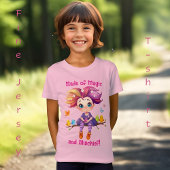 Gemaakt van Magie en Mischief Rainbow Pixie en Vog T-shirt